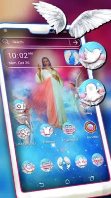 Jesus Blessing Launcher Theme android App screenshot 4